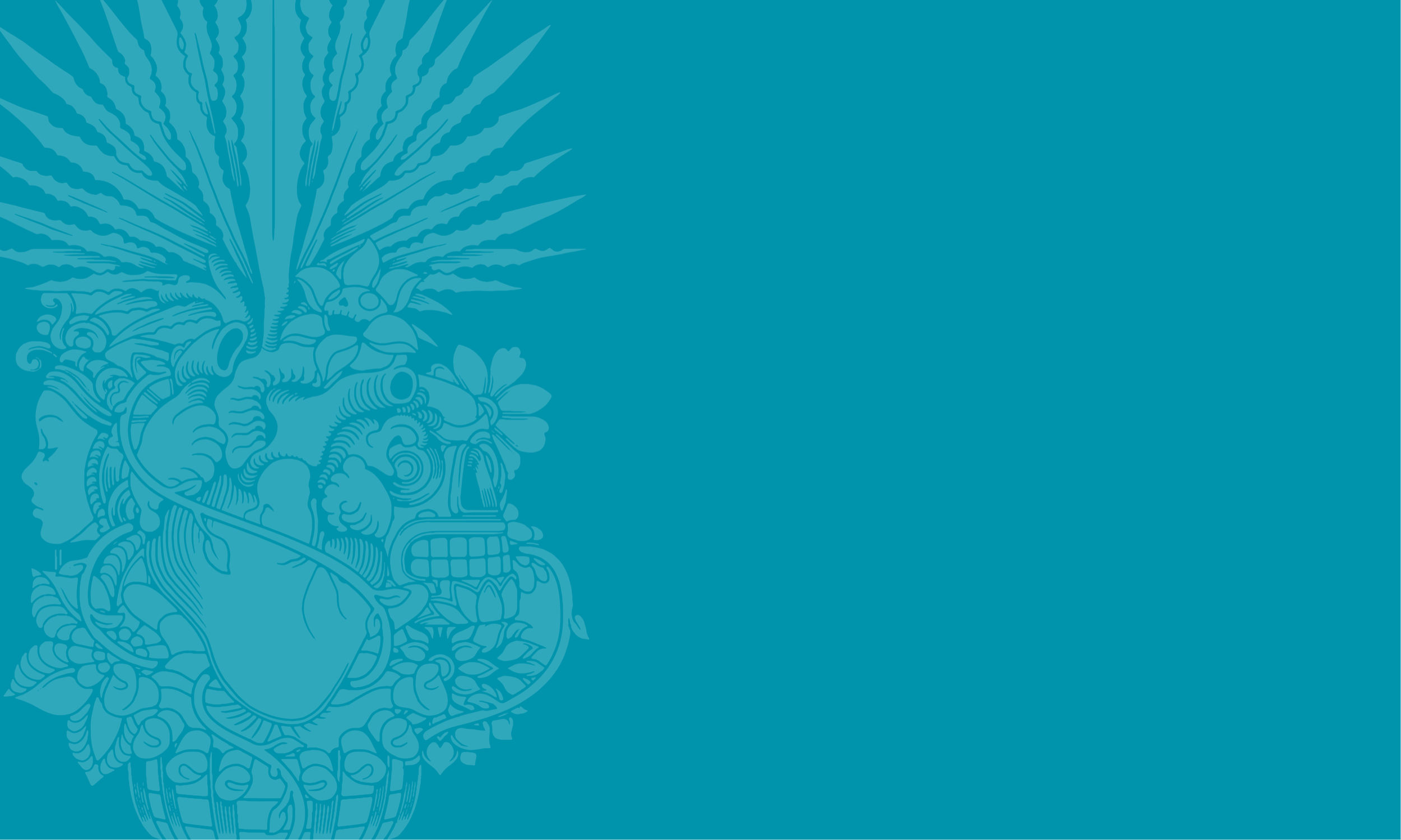 Blue mi campo skull graphic logo