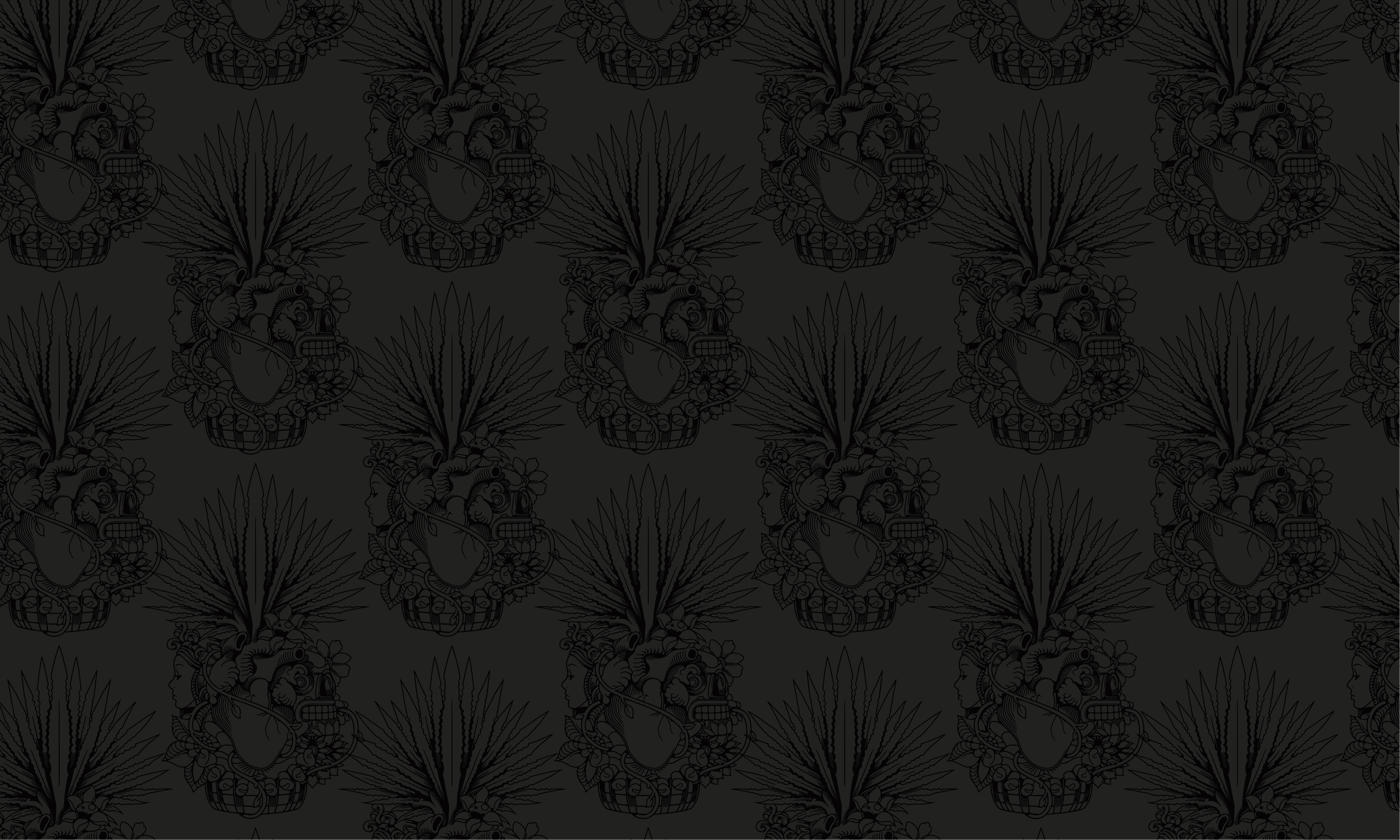 step and repeat background of Mi Campo heart graphic on black background 