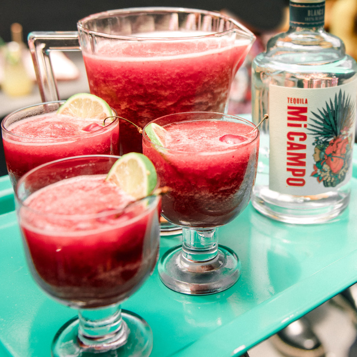 Mi CAMPO Frozen Cherry Bomb Margarita